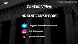 First time inserting an anal plug into a big white ass - Brian Evansx