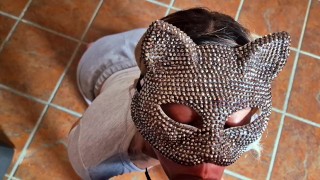 stepsister decided to suck my dick