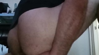 Anal creampie A juicy day