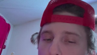 I love sucking on cock