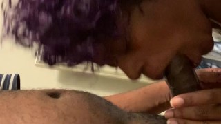 tryna push my dick thru her skull