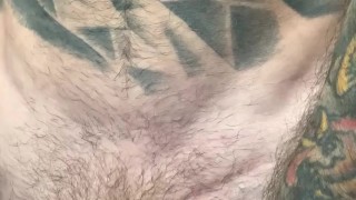 Big Cum From a Big White Dick