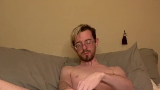 Twink Alyx Tyr fingers hole and uses toy