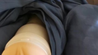 Danish guy fucks Fleshlight