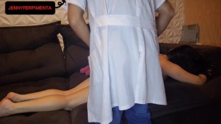 I found out what my wife was doing with the masseur at home, I was already suspicious