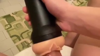 Trying flashlight for first time