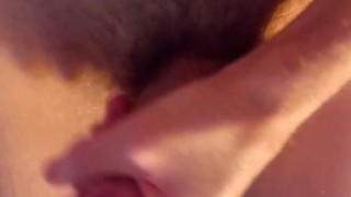 My cock from soft to hard