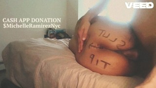 BIG FOOTBALL BOOTY TATTOO ROUND BROWN ASS EBONY HARDCORE