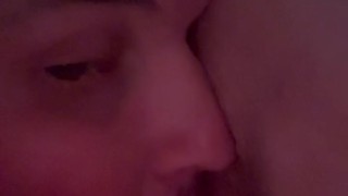 Eating my pussy