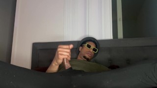 HOT BBC LATE NIGHT SOLO HUGE CUMSHOT!