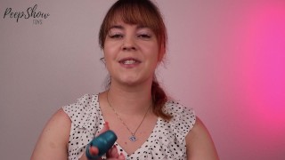 Sex Toy Review - Kisscool Clitoral Tapping Silicone Vibrator with Finger Loop for Accessibility