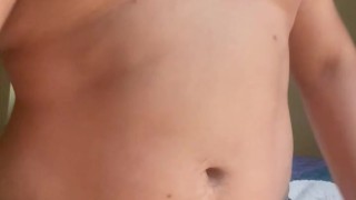 Husky thick Latino wanting some fun