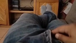 Me empecé a exitar en la sala y...