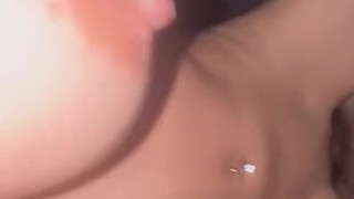 I give my stepbrother's cock a blowjob.