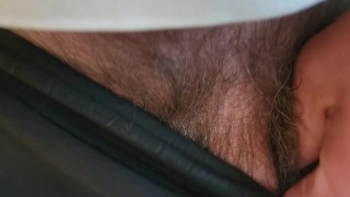 Pissing in the kitchen