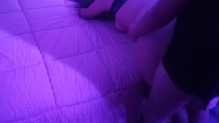 College classmate came to my room to do homework