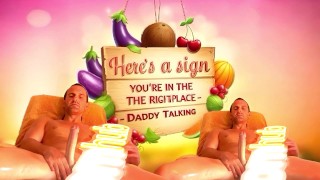 Here’s a Sign That You’re In The Right Place (Lots of Oily Fun & Daddy Dirty Talking)