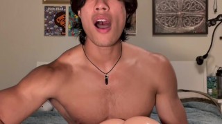 showing off my new sex toy