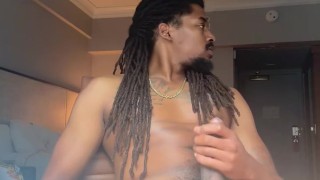 STROKING my big dick in Manhattan.