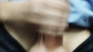 A quickie JERK-OFF after a LONG DAY at WORK!