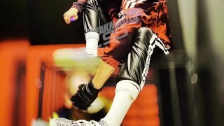 Sneak Master Scally Chav Lad trains biker slave boy smelly stinky feet socks sneakers worship