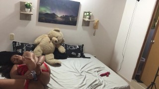 My friend gives me a nice fuck at my husband's house.