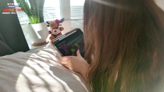 Sexy Natural Body Stepsis Was Distracted From Playing