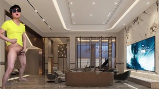 Hot sexual encounter with stangers in the cinema