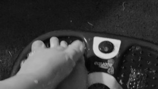 Beautiful soapy feet