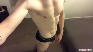 Fit Alexander Light Films Himself While Masturbating Hard Cock
