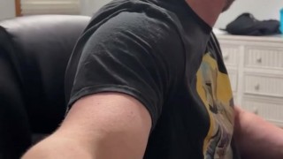 Jacking off because I was horny