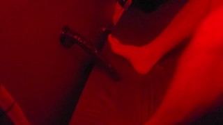 Twink femboy makes himself cum