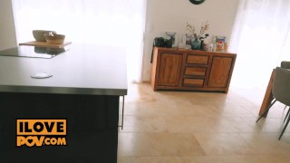 Little Arden craves your dick down her throat in POV