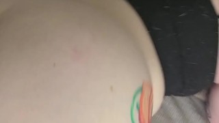 Daddy gives me backshots when the power goes out