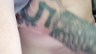 I love watching my juicy pussy get creampied while I hold the phone