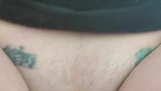 Quickie in the bathroom, noisy, solo masturbate, octopus sex toy