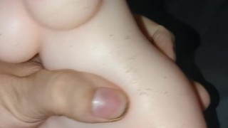 FUCKING CHEAP 10$ SEXDOLL FROM TEMU AND CUM INSIDE HER
