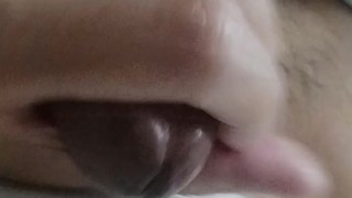 Interrupted Video POV erection edging