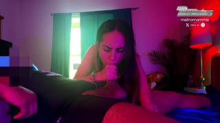 Candy Drools And Gives The Wettest Blowjob In The City