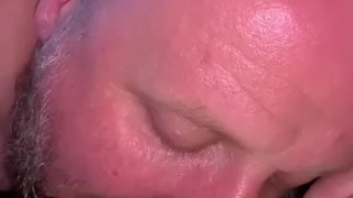 Making him lick my pussy