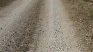 I walking jerk off outdoor in the public place