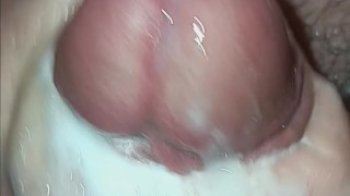 Grandpa Loves To Stroke His Big Fat Cock In The Shower Part 2
