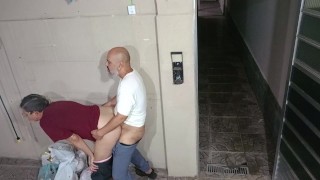 Teacher meets student behind school and seduces student