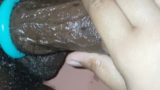 Oily BBC being milked 💦