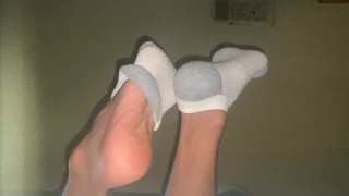 Help me take my socks off