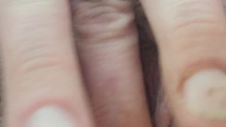 Dirty talk rubbing wet noisy pussy