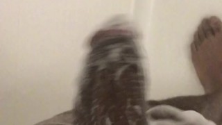 stroking in the shower | @blvdjodi