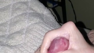 skinny white guy big thick cock cumming #2