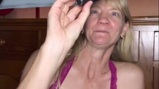 Milking table cock teasing and cumshot with vibrator