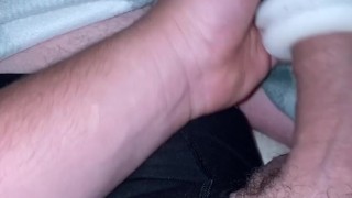 Fleshlight on my cock